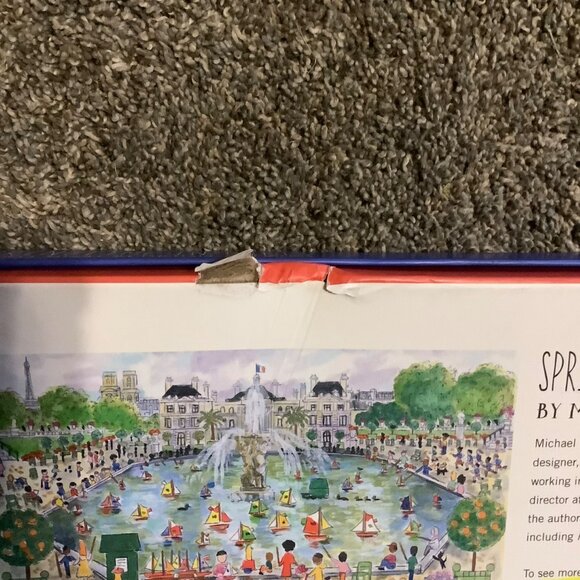Michael Storrings Springtime In Paris 1000 Piece Puzzle By Galison NEW 27"x20" - Picture 8 of 8